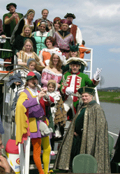 Märchenfiguren an Bord